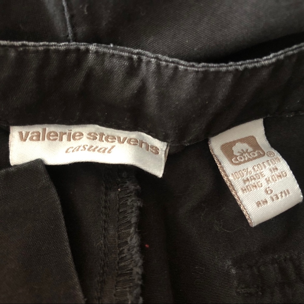 Black Capris by Valerie Stevens Casual - Picture 2 of 5